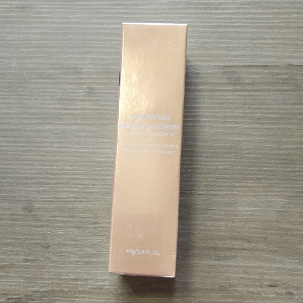 Barubt Foundation with SPF 50 Medium Spectrum Moisturizing & Even Skin Toning